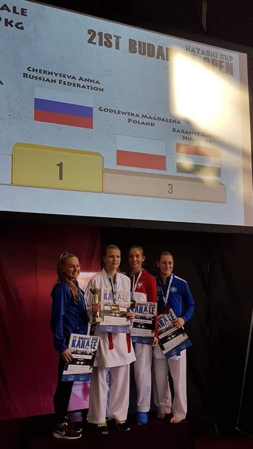 Pierwszy start w nowym sezonie. Dwa medale Pleszewskiego Klubu Karate na Międzynarodowym Turnieju Budapest Open