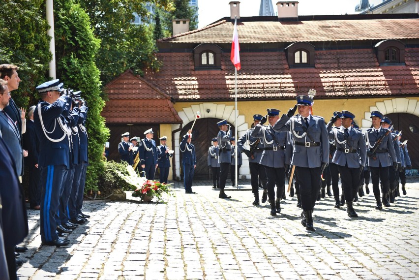 Wojewódzkie obchody Święta Policji 2022 w Łodzi ZDJĘCIA