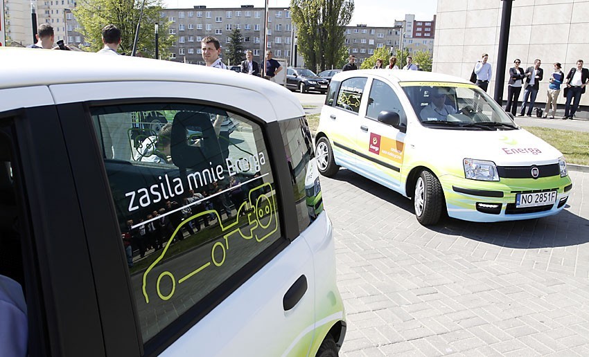 Elektryczne samochody wyjechały na gdańskie ulice