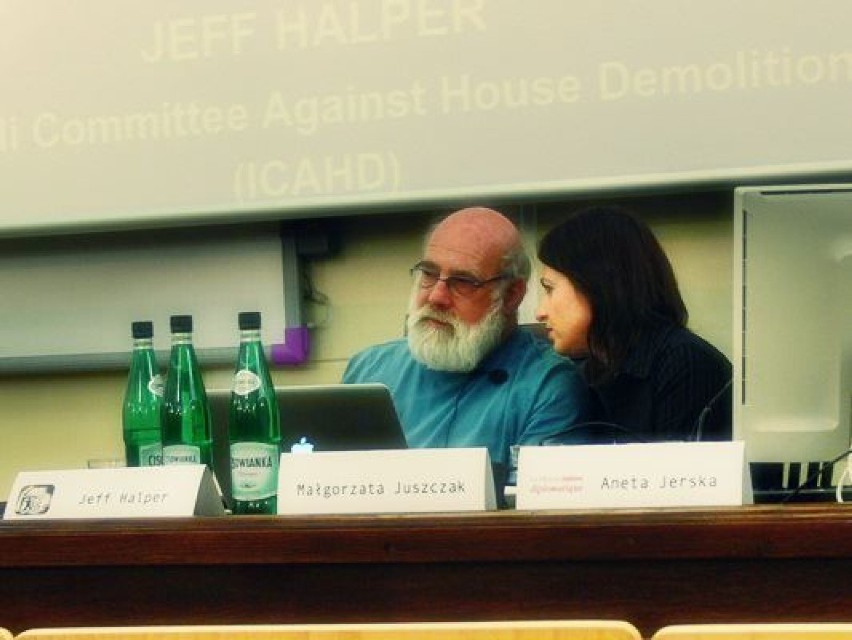 "An Israeli in Palestine" - prelekcja Jeffa Halpera na UW