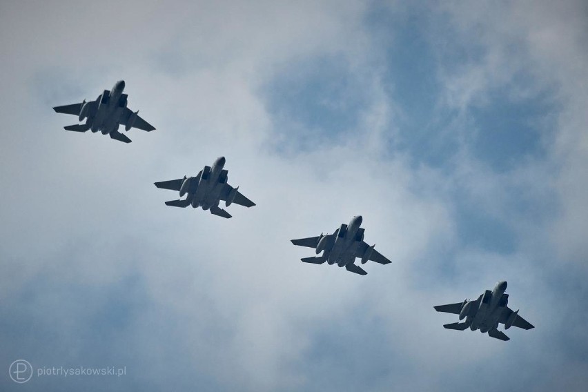 Amerykańskie i polskie myśliwce na niebie. Trwają ćwiczenia Aviation Detachment w 32 BLT ZDJĘCIA