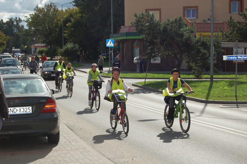 Dzień bez samochodu w Nowym Dworze Gdańskim