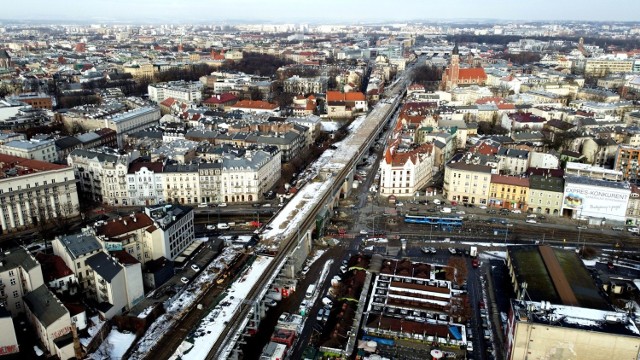 Trwa wielka budowa nowych estakad w centrum Krakowa