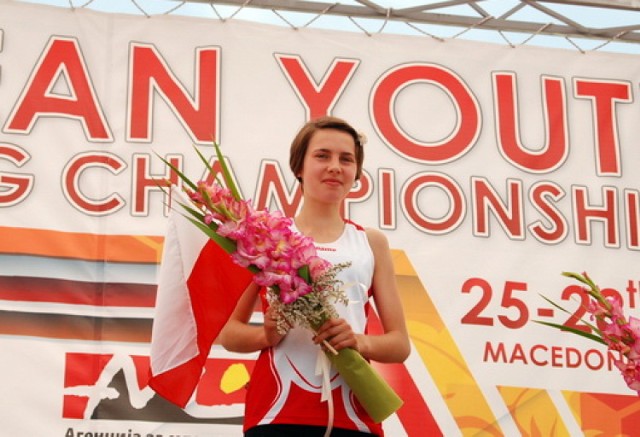 Weronika Cych na najwyższym stopniu podium w macedońskiej Strumice