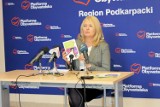 Konferencja prasowa Elżbiety Łukacijewskiej