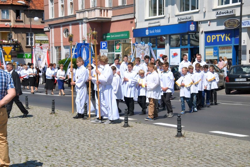 Procesja Bożego Ciała w Obornikach