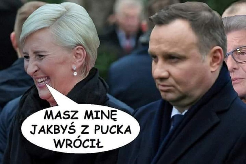 Andrzej Duda w Pucku na zaślubinach Polski z morzem w 2020 roku. Internet komentuje wizytę prezydenta [MEMY]
