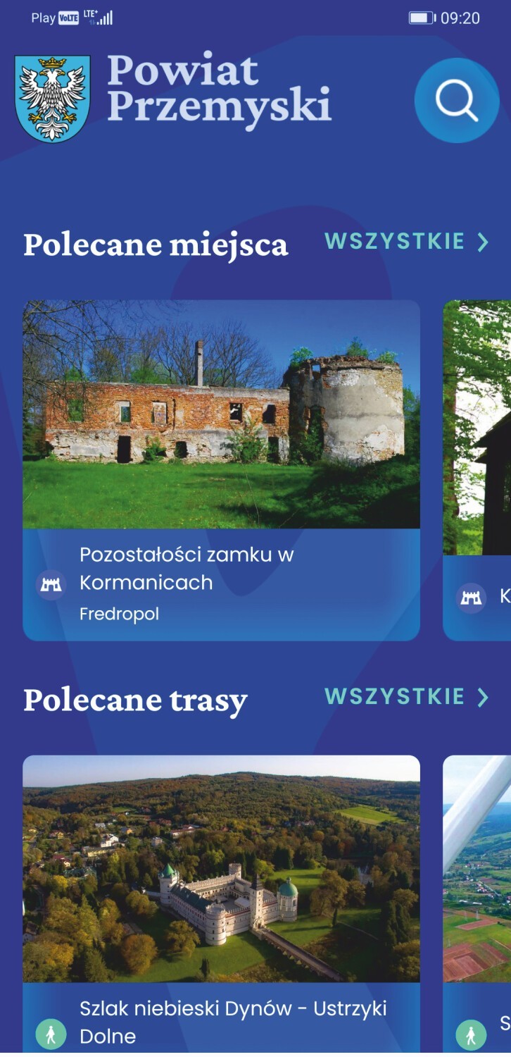 Powstała mobilna aplikacja "Powiat Przemyski". Poznaj tajemnice i uroki naszego regionu