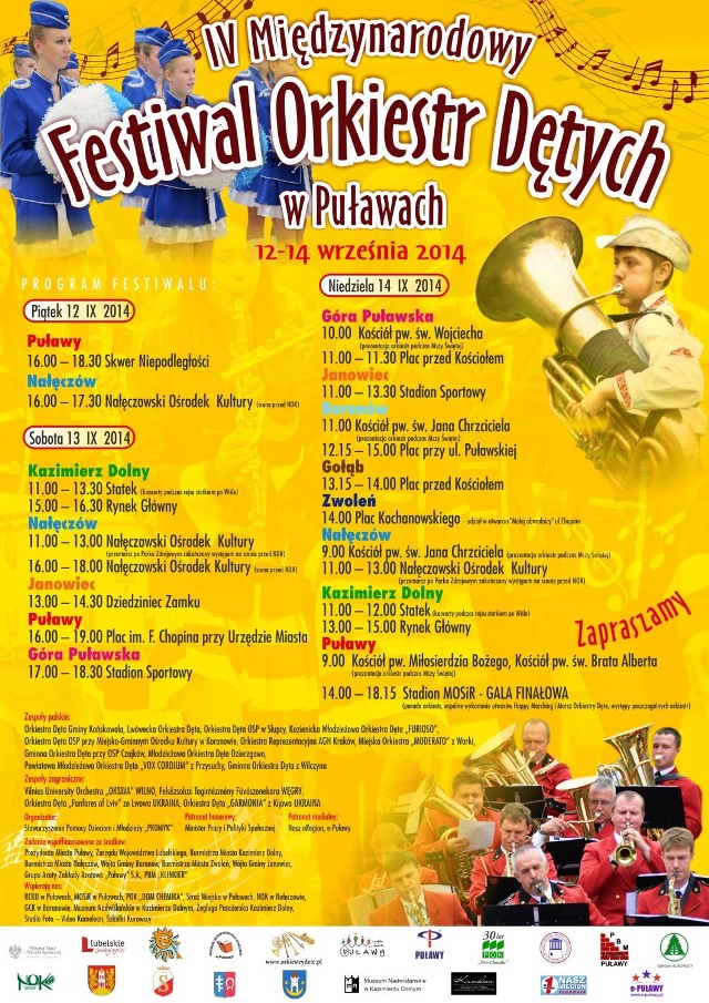 IV Festiwal Orkiestr Dętych w Puławach