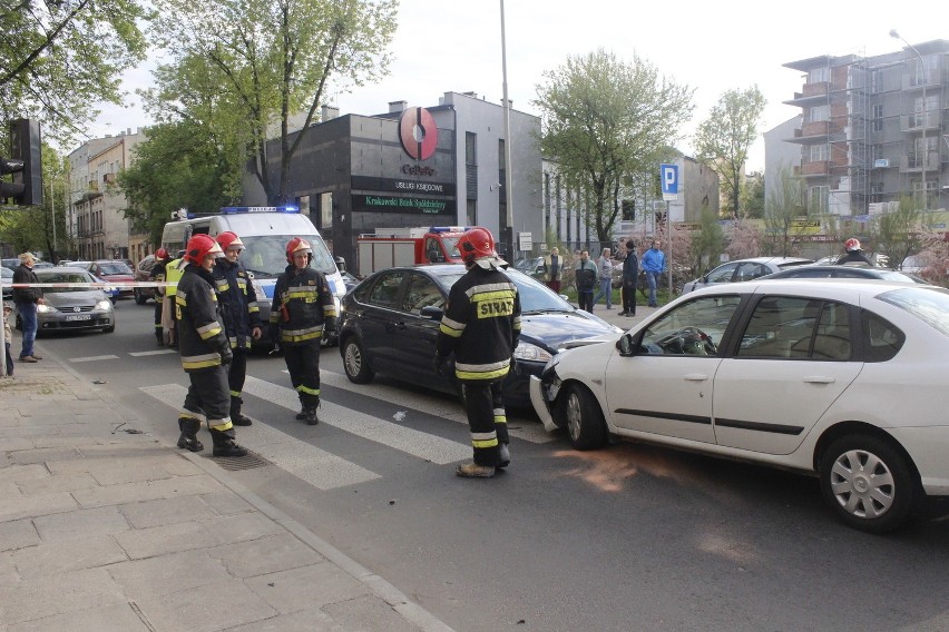 Wypadek na Żeromskiego przy 6 Sierpnia w Łodzi