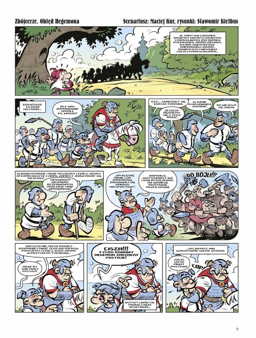 Fani! Wraca komiks Kajko i Kokosz! Jednym z twórców jest rysownik z Podlasia! [ZDJĘCIA]