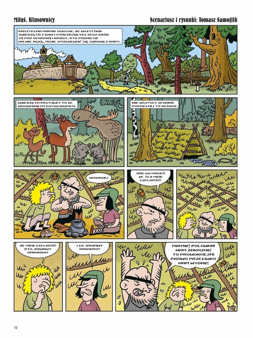 Fani! Wraca komiks Kajko i Kokosz! Jednym z twórców jest rysownik z Podlasia! [ZDJĘCIA]