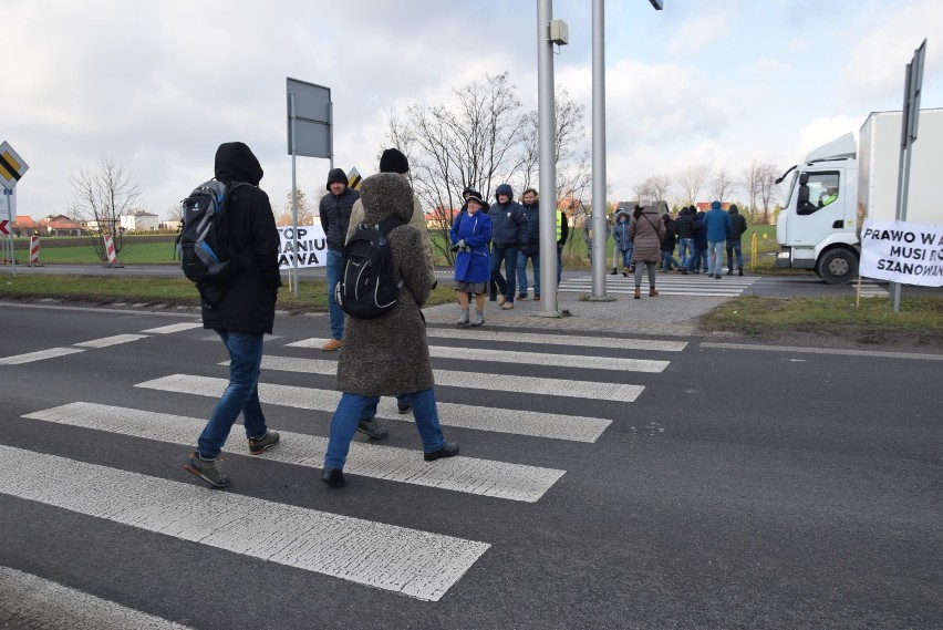 Protest Solidarności na Turyńskiej w Tychach