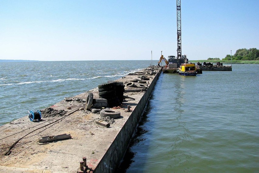 Krynica Morska. Modernizacja portu nad Zalewem Wiślanym
