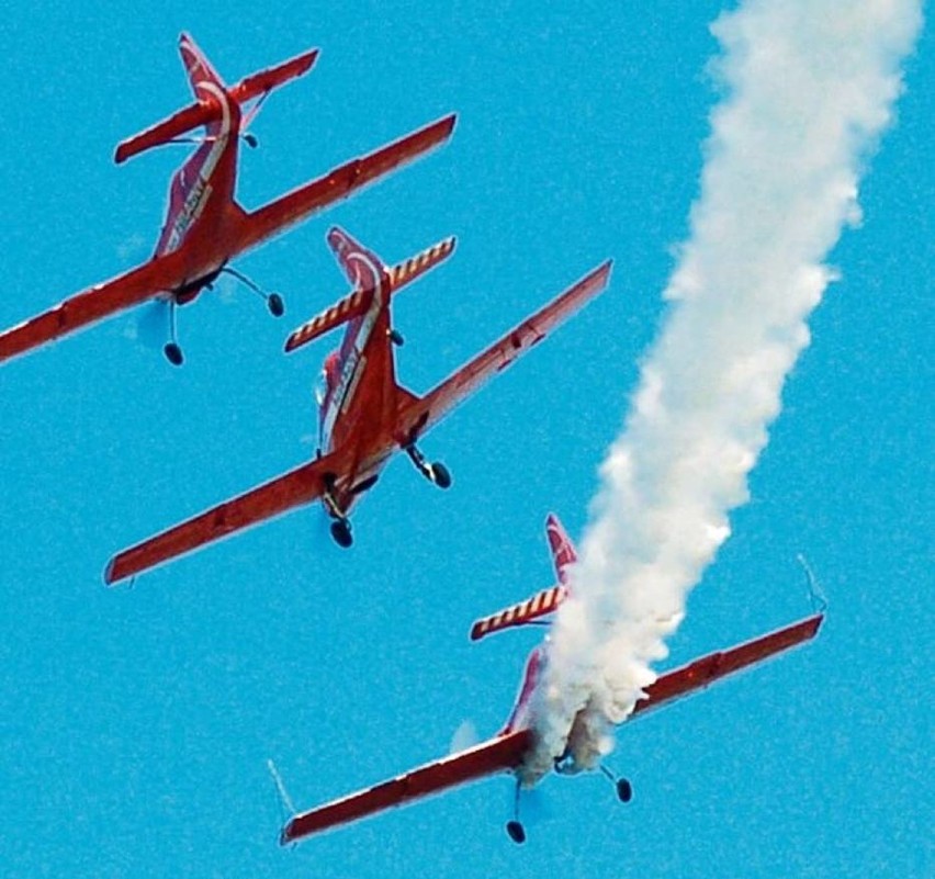 Grupa Żelazny i air show w Margoninie