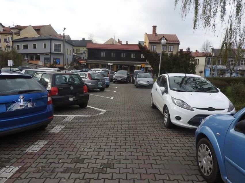 Parking przy ulicy Wojtyłów w Wadowicach