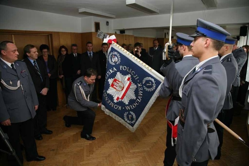 Zmiana komendantów policji we Włocławku, Żninie oraz w Aleksandrowie Kuj. [ZDJĘCIA]