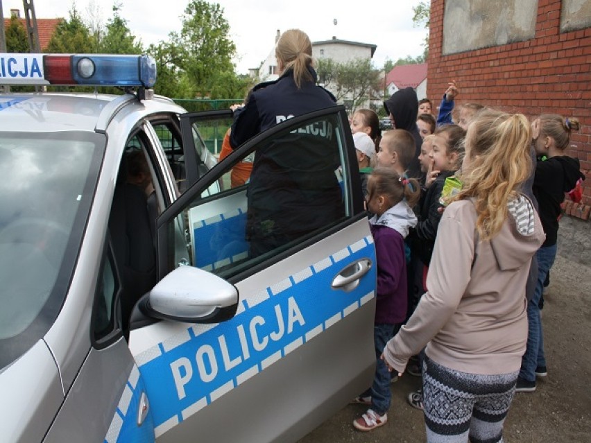 Spotkanie z policją w Zespole Szkół w Goczałkowie