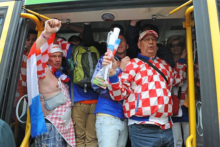 Poznań Euro 2012: Kibice jadą na mecz Włochy - Chorwacja [FOTO]