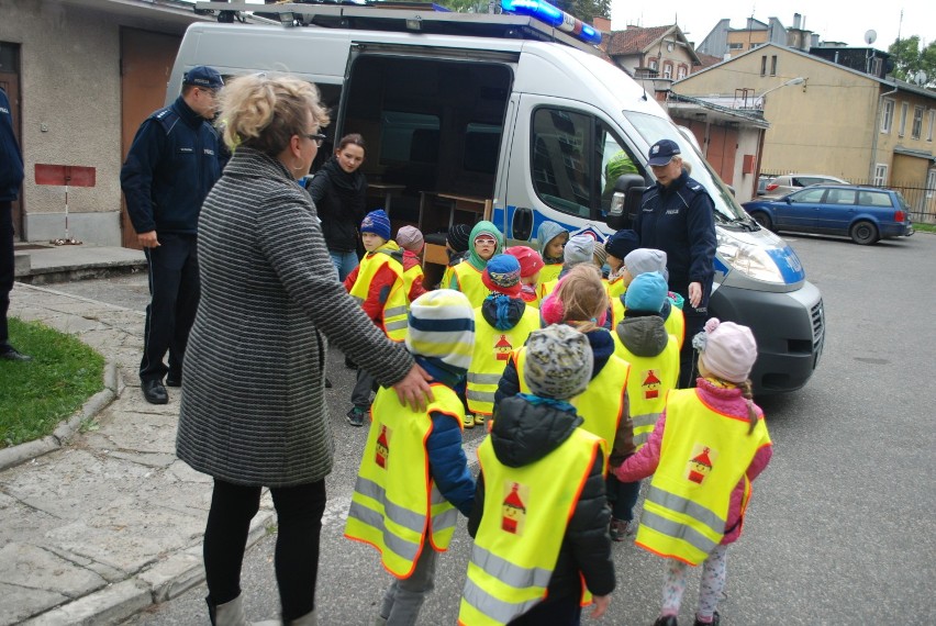 Dzieci z Przedszkola odwiedziły policjantów