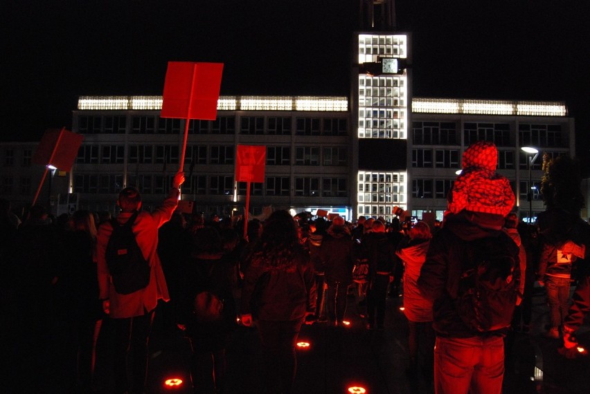 Protest w Koszalinie