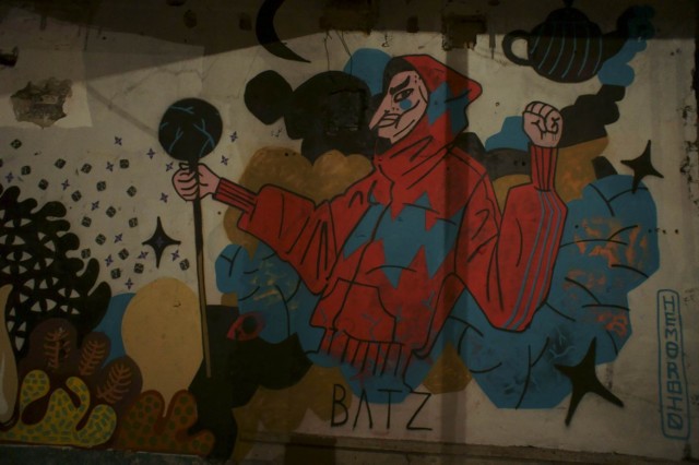 Wystawa "Poznańskie Psikusy" w ramach festiwalu Street Art Remanent w skłocie Od:zysk