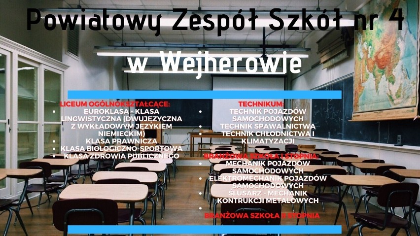 Rekrutacja do szkół średnich w powiecie wejherowskim. Uczniowie mogą kształcić się w aż 34 zawodach!