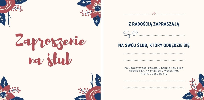 Wzór nr 10

Pobierz ten wzór zaproszenia ślubnego za darmo