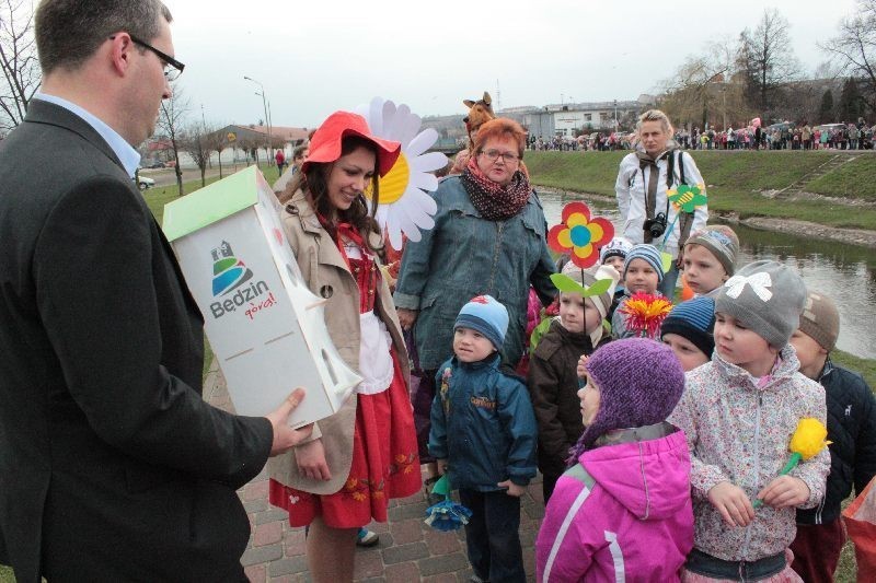 Będzin: Najmłodsi przywitali wiosnę w mieście