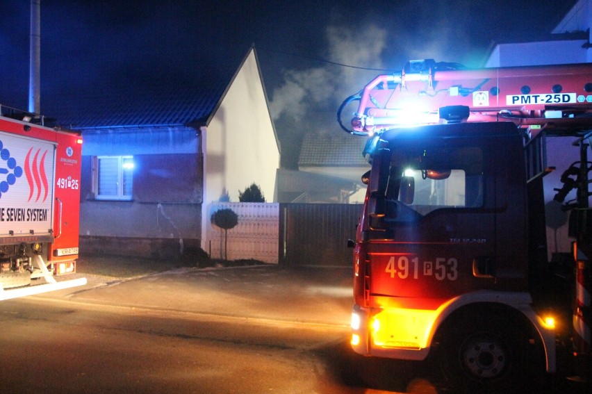 Pożar w jednym z domostw w Chwaliszewie [ZDJĘCIA] 