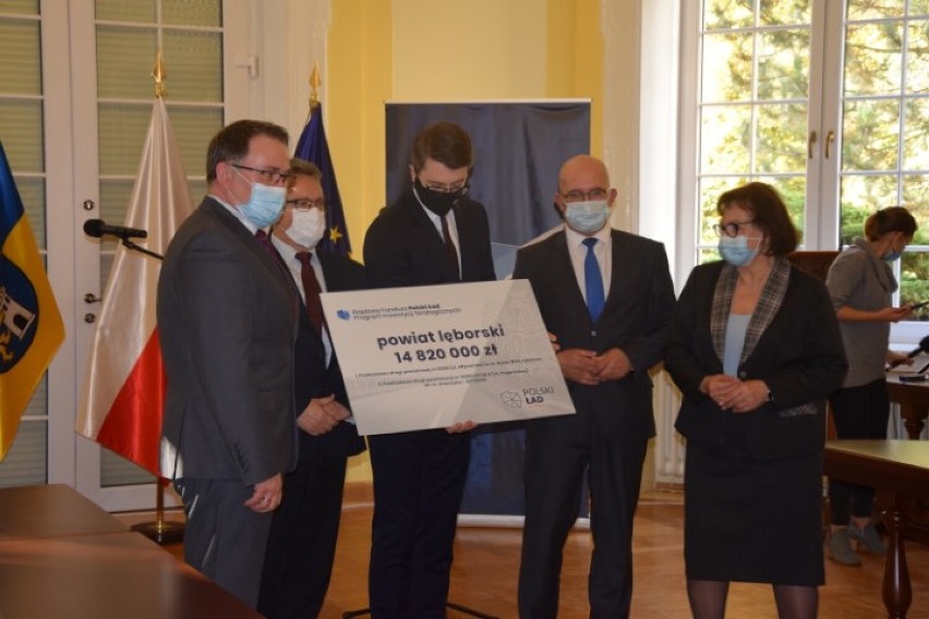 Blisko 73 miliony na inwestycje dla lęborskich samorządów z Rządowego Funduszu Polski Ład 