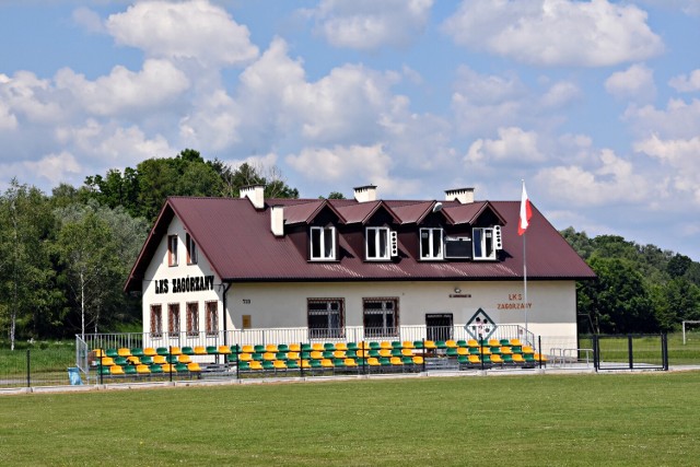 Stadion sportowy w Zagórznach zyskał nowe oblicze