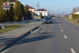 Wypadek w Chmielku. 52-latek potrącił rowerzystę z dzieckiem i uciekł