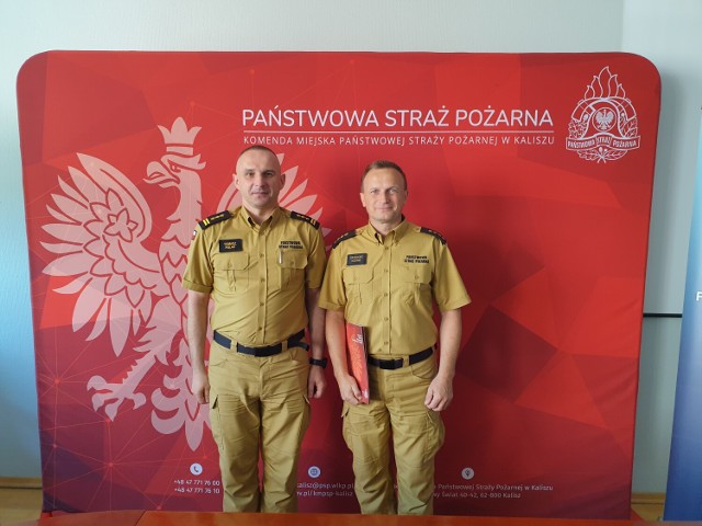 Grzegorz Kuświk z PSP w Kaliszu pokieruje kompanią wojewódzkiego odwodu operacyjnego