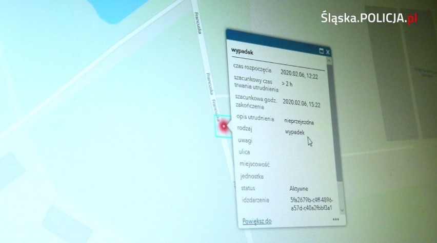 Specjalna aplikacja Śląskiej Policji pomoże ominąć korki. Informuje on-line o wypadkach, kolizjach i utrudnieniach 