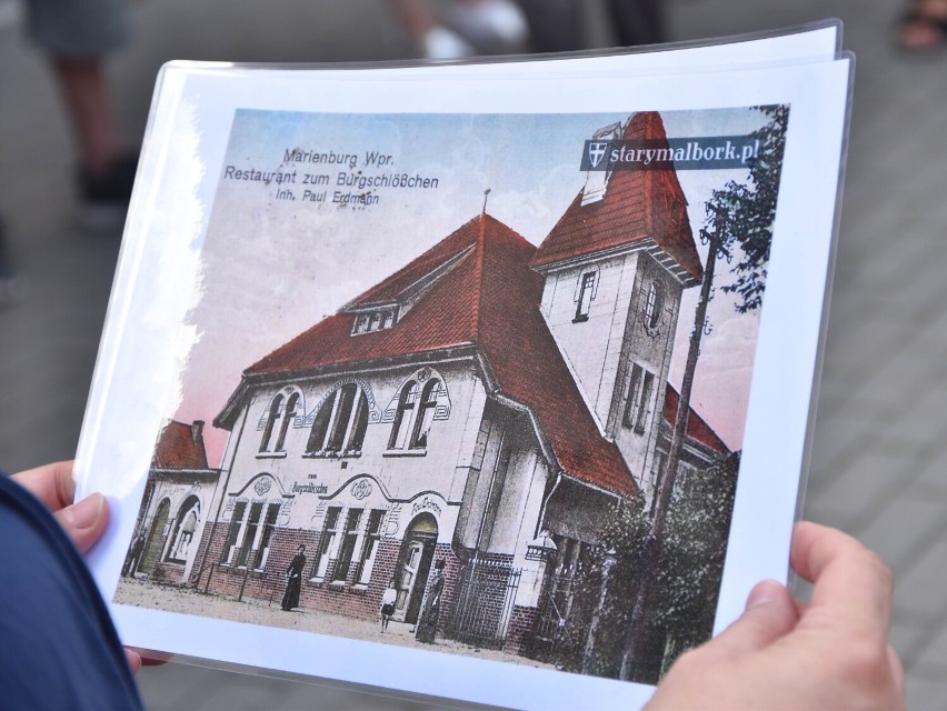 Malbork. Po Wielbarku z przewodnikiem PTTK. Został jeszcze jeden spacer tego lata