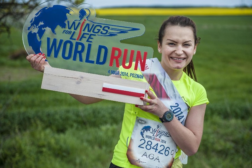Agnieszka Głomb wygrała polski bieg Wings for World Life Run