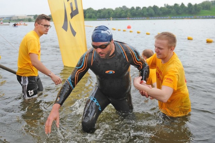 Leszek Lichota na trasie Enea Challenge Poznań