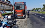 Policjanci z Koszalina kontrolują pojazdy w rejonie obwodnicy S6 [ZDJĘCIA]
