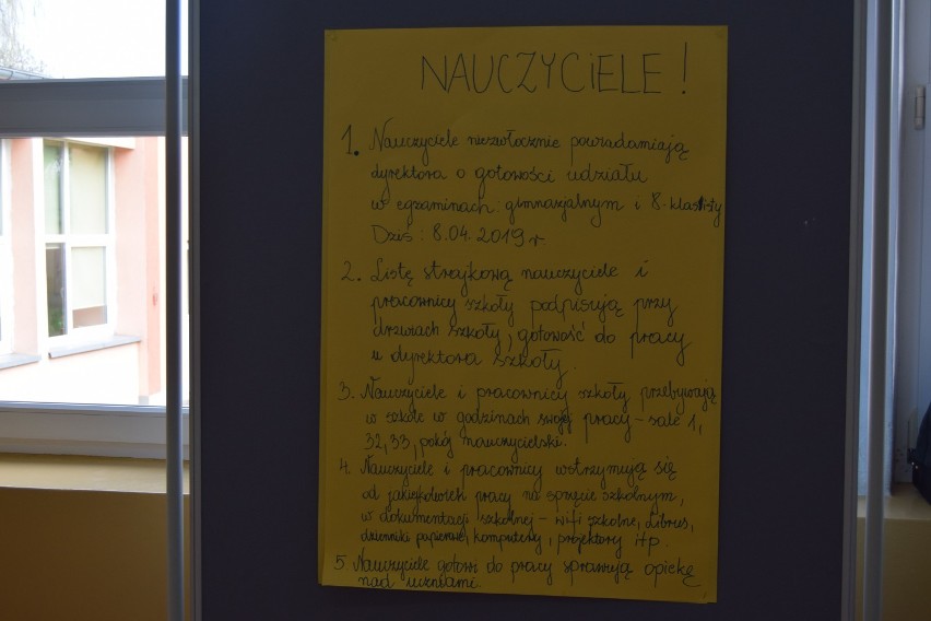 Strajk włoski nauczycieli w Szczecinku. Jak to będzie wyglądać? [zdjęcia]