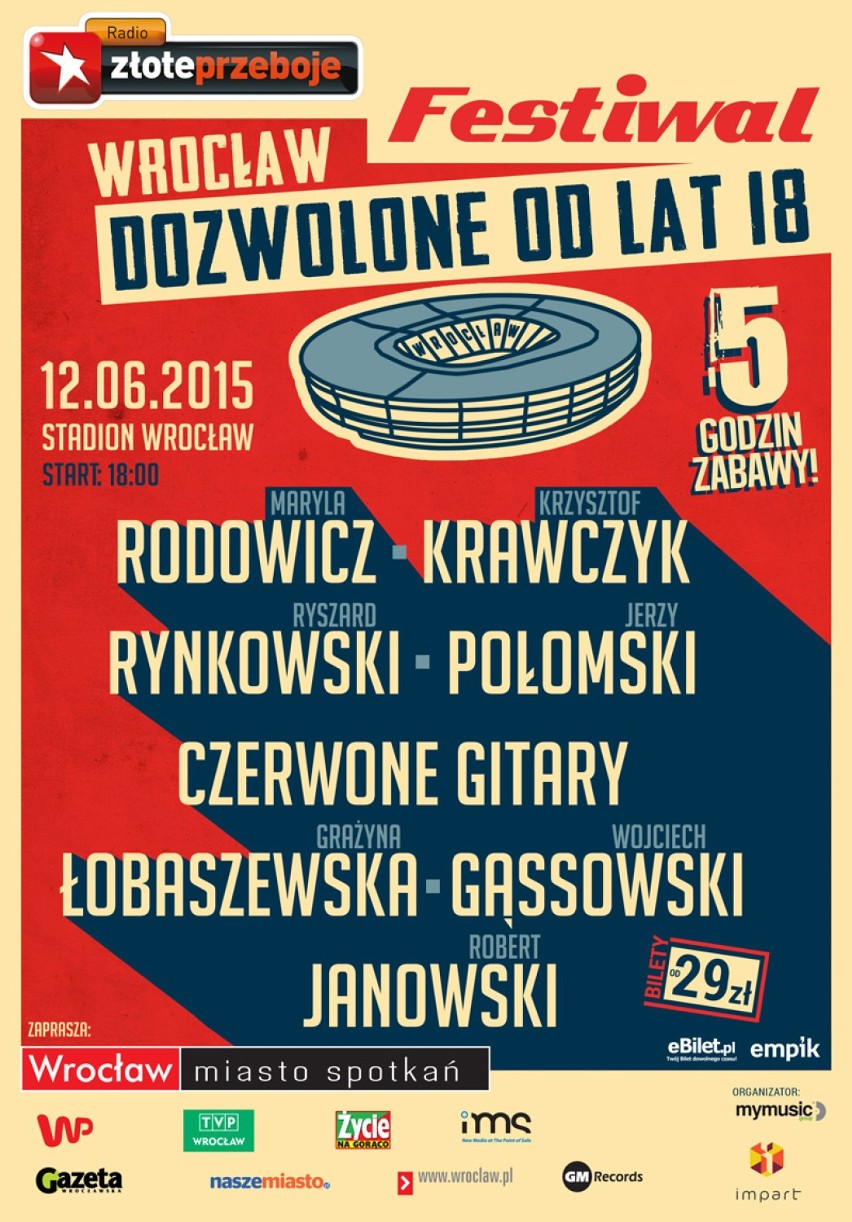 Koncert „Dozwolone od lat 18” - 80 biletów do wygrania