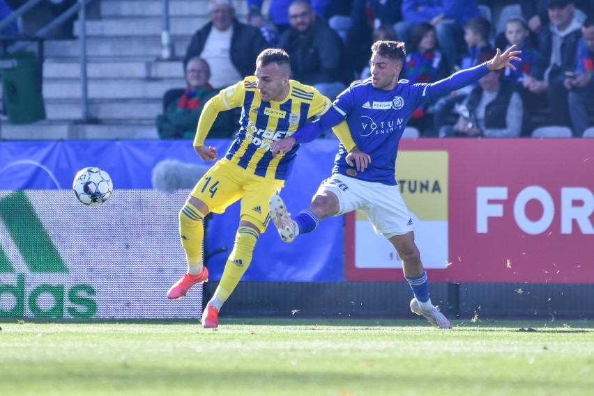 Fortuna 1. Liga. Bezbarwna Arka Gdynia przegrała z Miedzią Legnica. Czołówka tabeli znowu ucieka [31.10.2021]