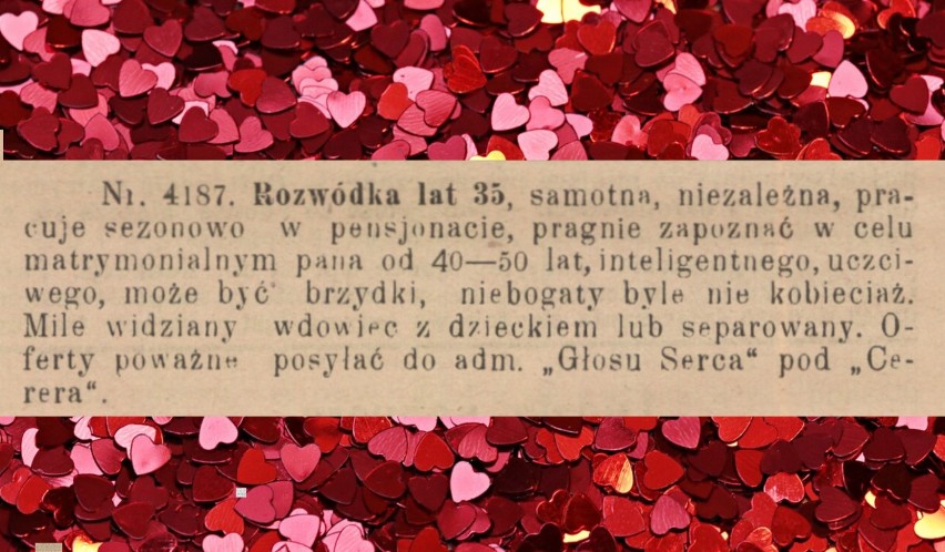 Randki retro. „Może być brzydki, niebogaty, byle nie latawiec ”. Przedwojenne ogłoszenia matrymonialne były konkretne