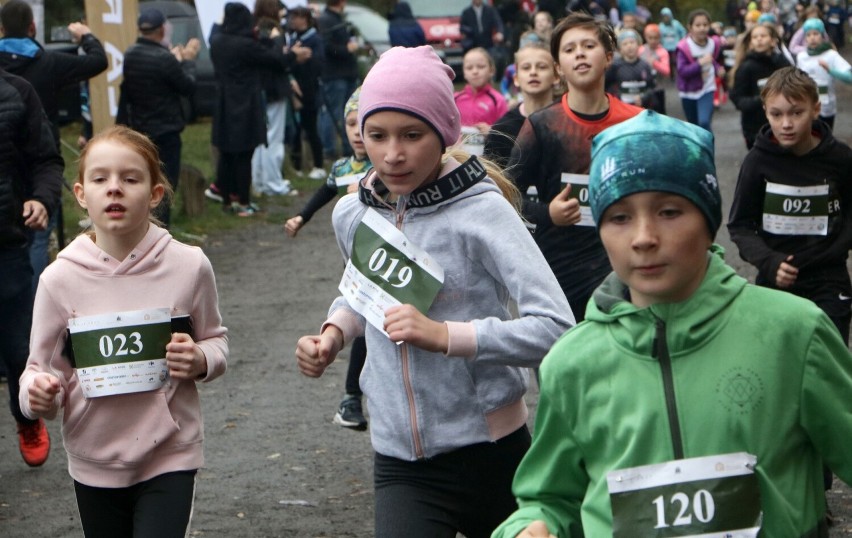 W biegach dziecięcych towarzyszących "Bronek Run - Forest...