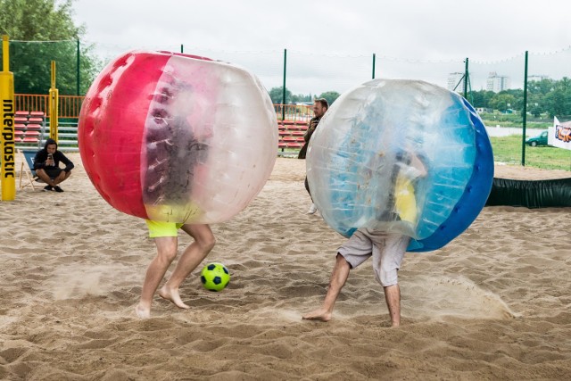 Bubble Football w Warszawie. Szalony sport, świetna zabawa! [ZDJĘCIA]