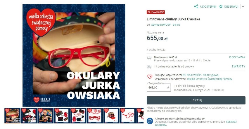 Limitowane okulary Jurka Owsiaka
Opis

Kilka słów o samych...