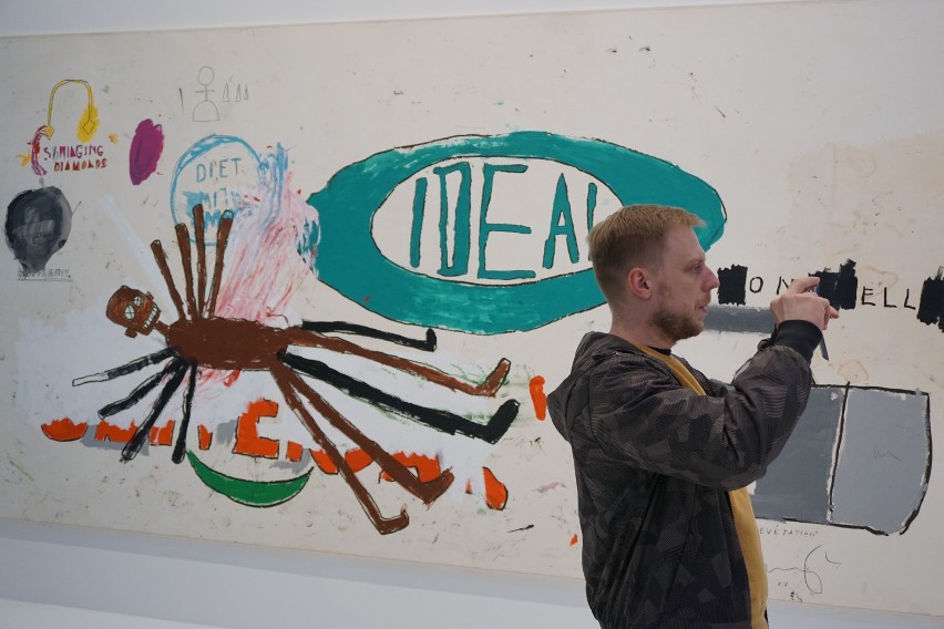 Andy Warhol, Basquiat w Atlasie Sztuki w Łodzi