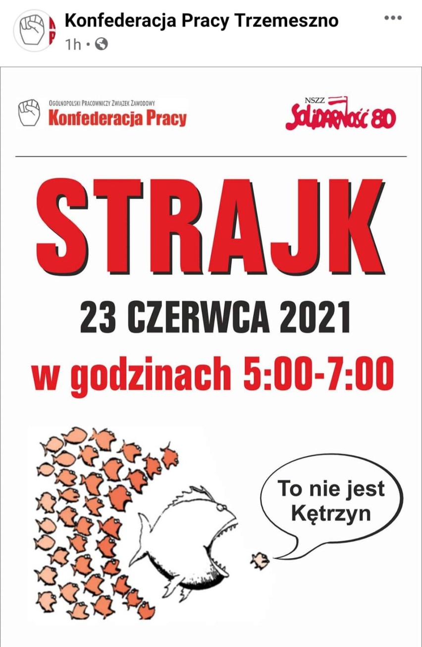 Trzemeszno. Pracownicy Paroc Polska zapowiadają strajk ostrzegawczy