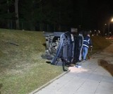 Groźny wypadek drogowy w Tczewie. Auto staranowało pieszych