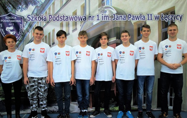Uczniowie SP nr 1 w Łęczycy przygotowują się do Sumo Challenge